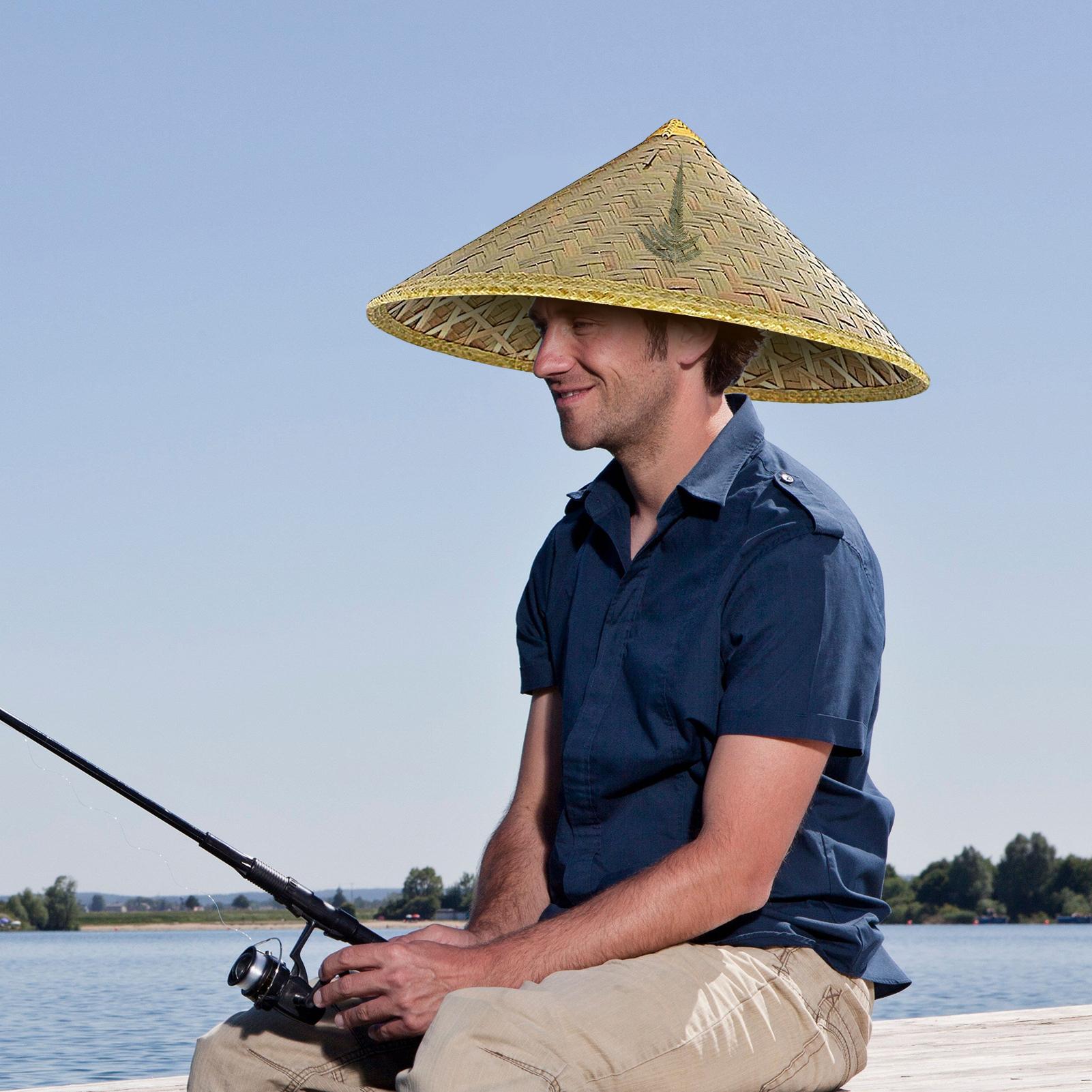 Bucket Hat Straw - Sombrero de Paja Chino Hecho a