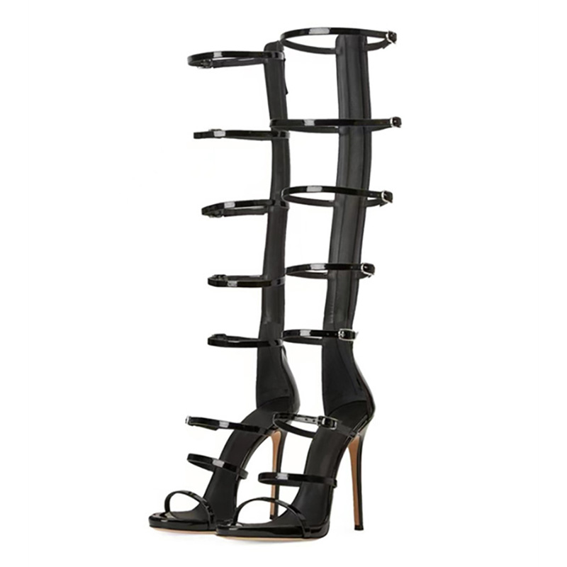 Casual Sandal Leather - Botas de Verano para Mujer, Nuevas