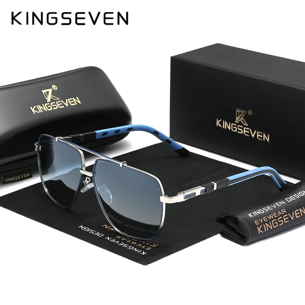 Sunglasses Aviator Polarized - KINGSEVEN nuevas gafas de sol de