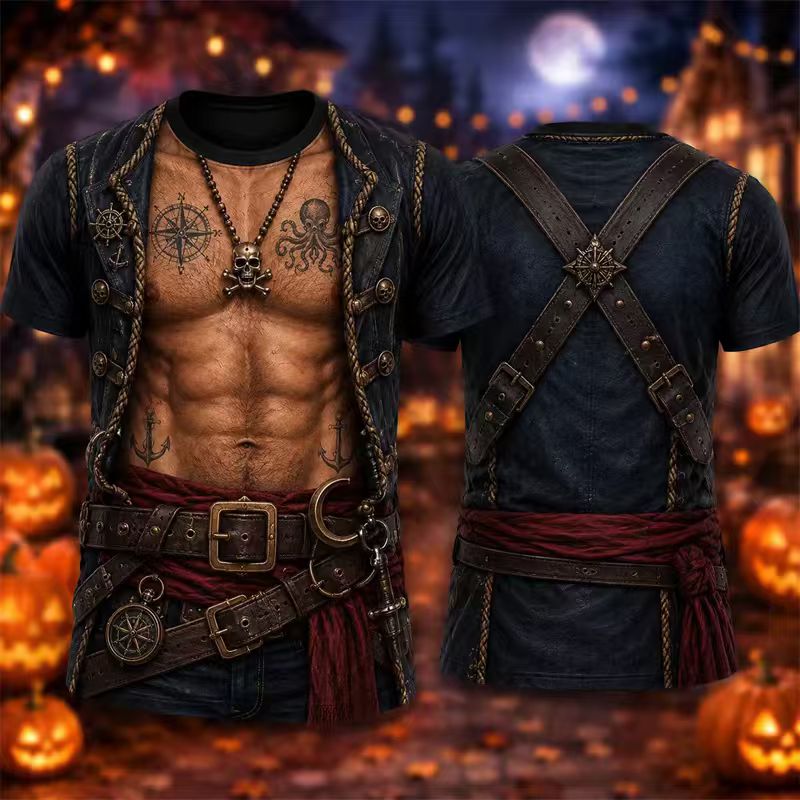 Tank Top Muscle - Camiseta sin mangas de cuero creativa